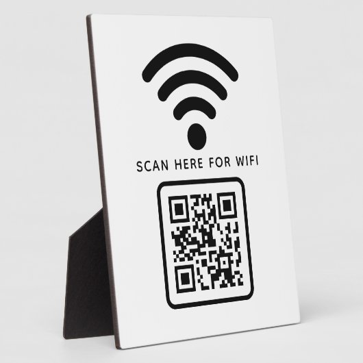 WiFi QR-Code scannen, um selbstklebende Verbindung Fotoplatte (Seite)