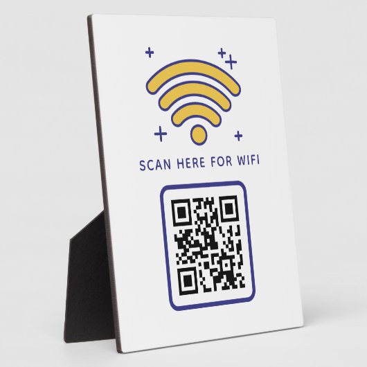 WiFi QR-Code scannen, um selbstklebende Verbindung Fotoplatte (Seite)