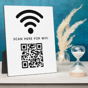 WiFi QR-Code scannen, um selbstklebende Verbindung Fotoplatte