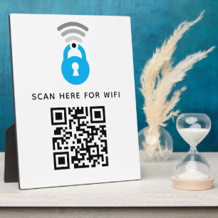 WiFi QR-Code scannen, um selbstklebende Verbindung Fotoplatte