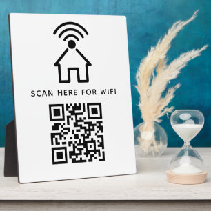 WiFi QR-Code scannen, um selbstklebende Verbindung Fotoplatte