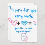 WIFI QUOTE EINLADUNG (Vorne/Hinten)