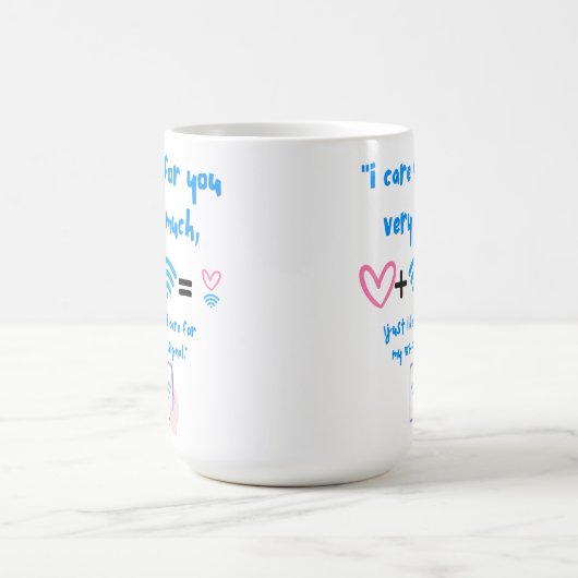 WIFI QUOTE KAFFEETASSE (Mittel)