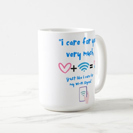 WIFI QUOTE KAFFEETASSE (VorderseiteRechts)