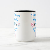 WIFI QUOTE ZWEIFARBIGE TASSE (Mittel)