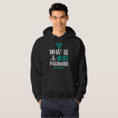 WiFi Router Internet Password Quotes Computer Worl Hoodie (Vorne ganz)
