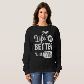 WiFi Router Internet Password Quotes Computer Worl Sweatshirt (Vorne ganz)