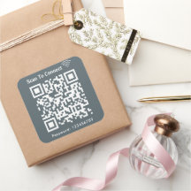 WiFi-Scan zur Verbindung von Kennwort-Qr-Code-Mari