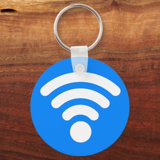 Wifi-Symbol Schlüsselanhänger (Vorderseite)