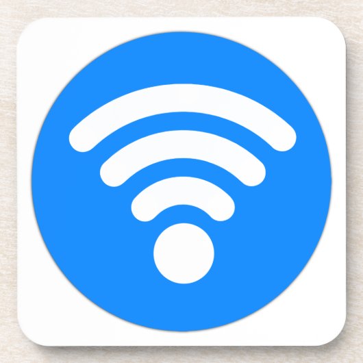 Wifi Symbol Untersetzer (Vorderseite)