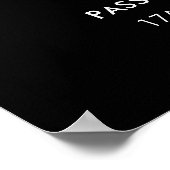 WiFi-Verbindung | WiFi-Kennwort scannen Poster (Ecke)