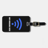 Wifi verfügbarer hier Gepäckanhänger (Vorderseite horizontal)