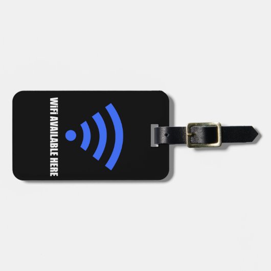 Wifi verfügbarer hier Gepäckanhänger (Vorderseite horizontal)