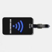 Wifi verfügbarer hier Gepäckanhänger (Rückseite horizontal)