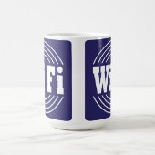 WiFi-Zeichen Kaffeetasse (Mittel)