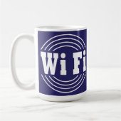 WiFi-Zeichen Kaffeetasse (Links)