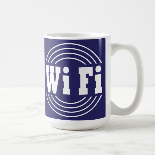 WiFi-Zeichen Kaffeetasse (Rechts)