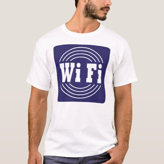 WiFi-Zeichen T-Shirt (Vorderseite)