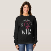 Wig Designer Künstliche Haarstylist und Wig Maker Sweatshirt (Vorne ganz)