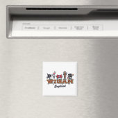 Wigan-Cartoon-Figuren Magnet (In Situ (Geschirrspüler))