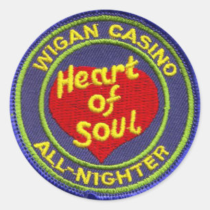 Wigan Casino All Nighter Runder Aufkleber
