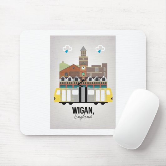 Wigan Mousepad (Mit Mouse)