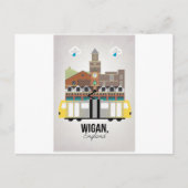 Wigan Postkarte (Vorderseite)