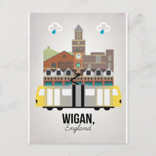 Wigan Postkarte