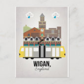 Wigan Postkarte (Vorderseite)