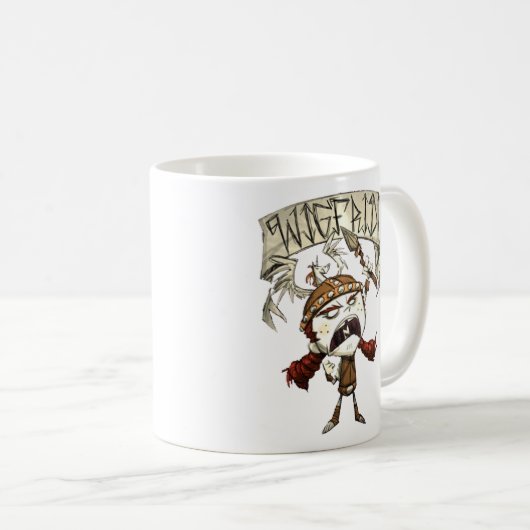 Wigfrid - Don't Starve Kaffeetasse (VorderseiteRechts)