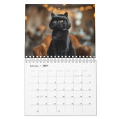 Wigged out Cat Kalender (Jan 2027)