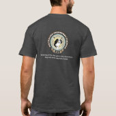 Wiggle-Hintern-dunkle FarbShirts T-Shirt (Rückseite)