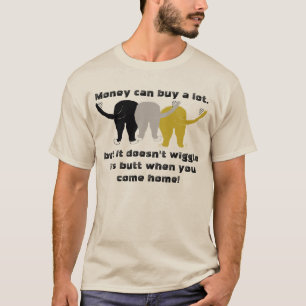 Wiggle-Hintern Pets Männer T-Shirt