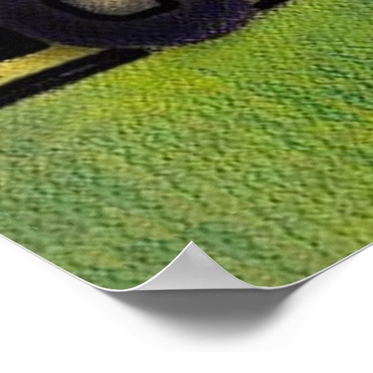 Wigglebottom Bus Poster (Ecke)