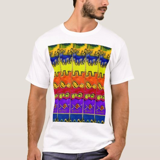 Wiggles Lovitude Sou Gemälde T-Shirt (Vorderseite)