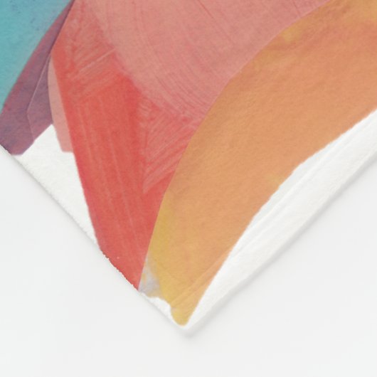 Wiggles und Wellen Fleecedecke (Ecke)