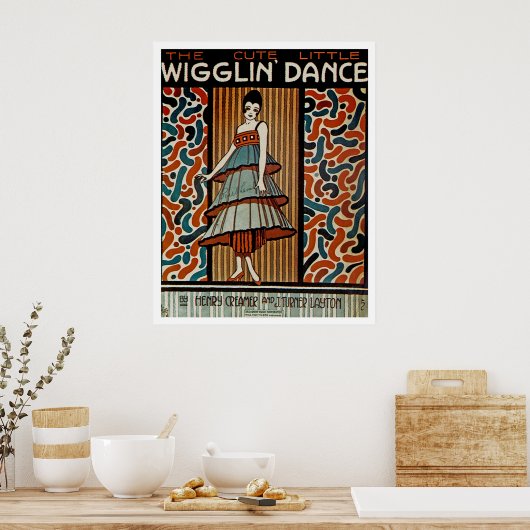 Wigglin Dance Poster (Küche)