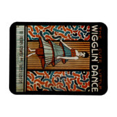Wigglin-Tanz Magnet (Horizontal)