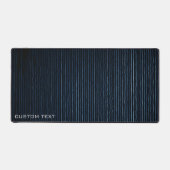 Wiggly Vertikal Lines Custom Gaming erweitert Schreibtischunterlage (Vorderseite)