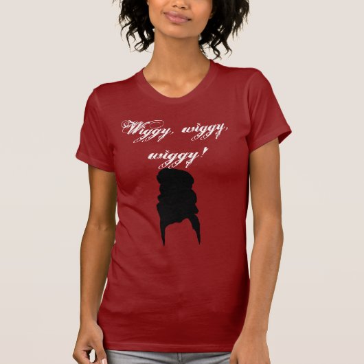 Wiggy/no wiggy T-Shirt (Vorderseite)