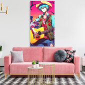 Wight Walker Leinwanddruck (Insitu (Wohnzimmer))