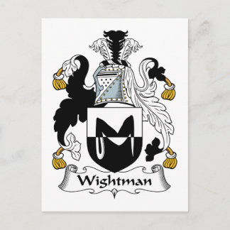Wightman Familienwappen Postkarte