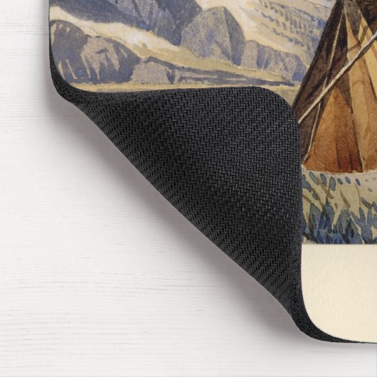 Wigwam des Ute-amerikanischen Ureinwohners, Salt Mousepad (Ecke)