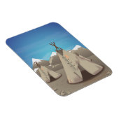 Wigwam Magnet (Rechte Seite)