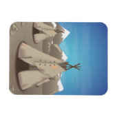 Wigwam Magnet (Horizontal)