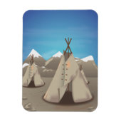 Wigwam Magnet (Vertikal)