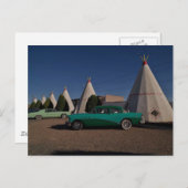 Wigwam Motel U.S. Route 66 in Holbrook, Arizona Postkarte (Vorne/Hinten)