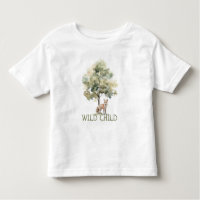 WiILD KIND Woodland Fox Baby Kleinkind T - Shirt