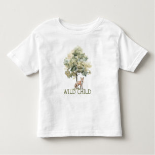 WiILD KIND Woodland Fox Baby Kleinkind T - Shirt