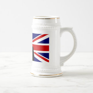 Wiinston Churchill Briten Bulldogge Bierglas